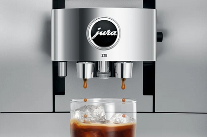 JURA Z10 Bean-to-Cup Coffee Machine – Aluminium White | Pre-Owned