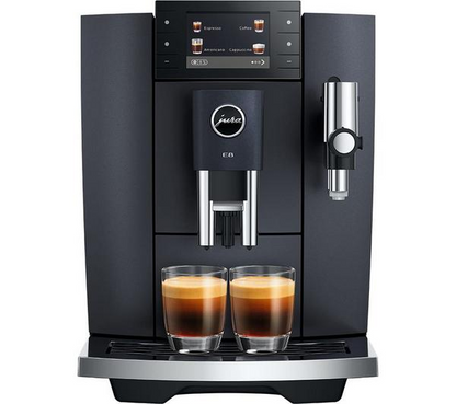 JURA E8 Smart Bean to Cup Coffee Machine - Cosmic Black