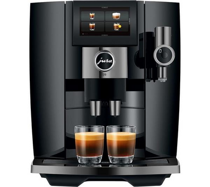 JURA J10 Smart Bean-to-Cup Coffee Machine – Piano Black