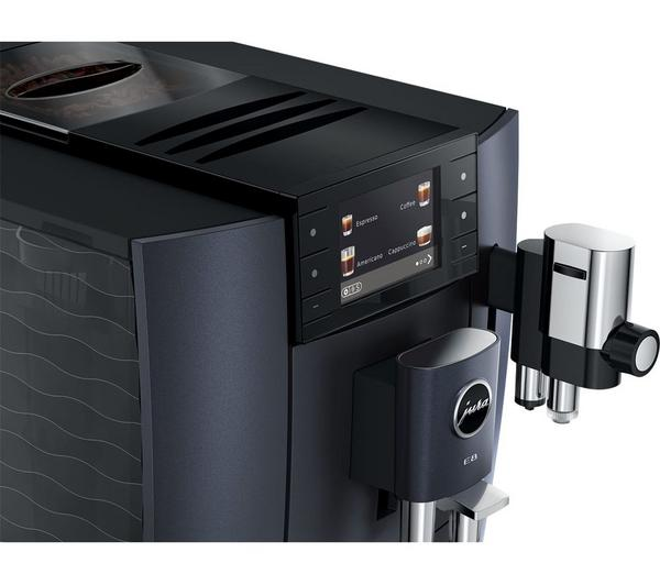 JURA E8 Smart Bean to Cup Coffee Machine - Cosmic Black