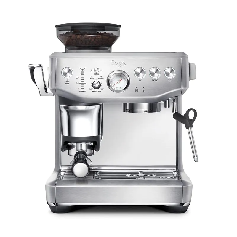 Sage Barista Express Impress SES876BSS Espresso Machine | Bean-to-Cup Coffee Machine – Stainless Steel