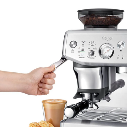 Sage Barista Express Impress SES876BSS Espresso Machine | Bean-to-Cup Coffee Machine – Stainless Steel