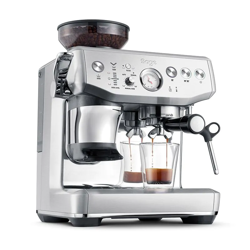 Sage Barista Express Impress SES876BSS Espresso Machine | Bean-to-Cup Coffee Machine – Stainless Steel