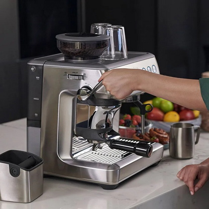 Sage Barista Express Impress SES876BSS Espresso Machine | Bean-to-Cup Coffee Machine – Stainless Steel